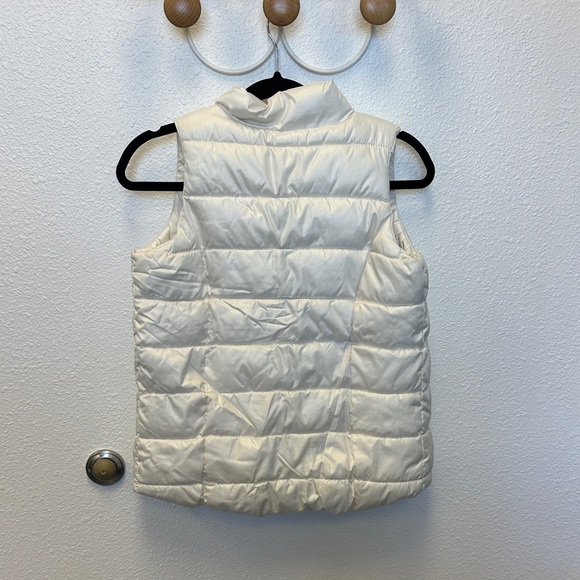 Old Navy Cream Puffer Vest - Picture 3 of 3